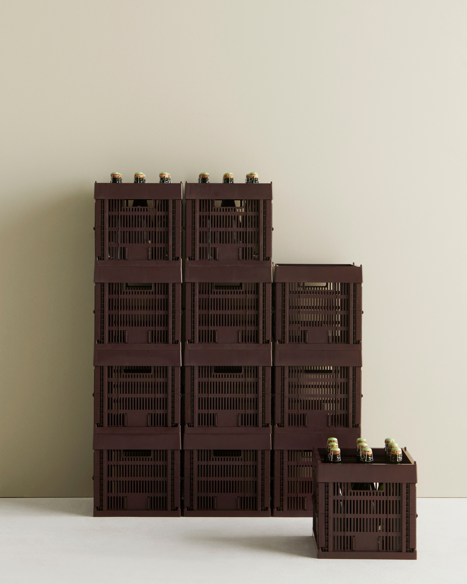 Opbergbox Colour Crate cube bordeaux