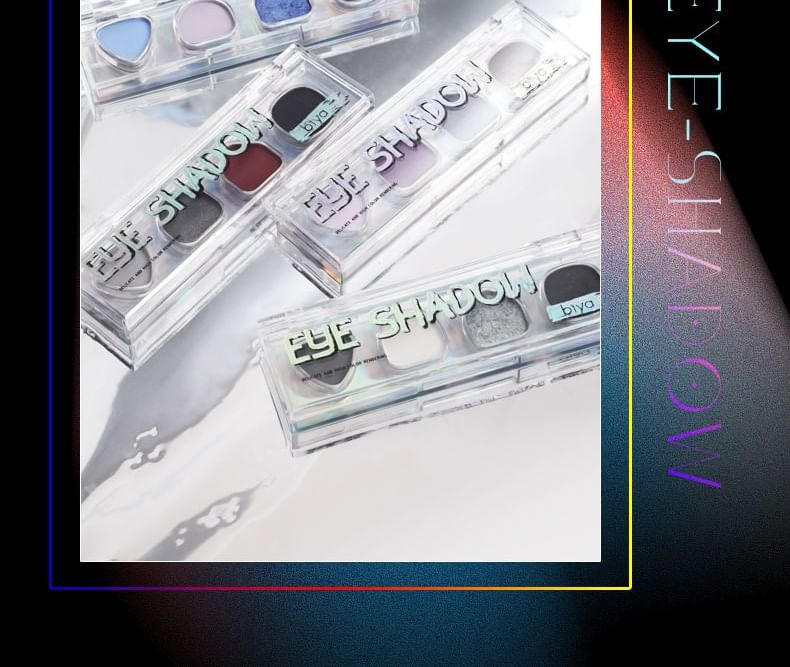 biya - Cyberpunk Eyeshadow Palette - 4 Types