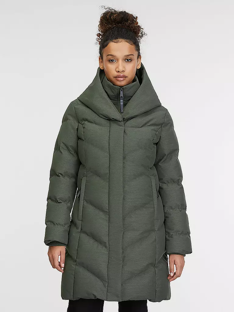RAGWEAR Steppmantel NATALKA olive