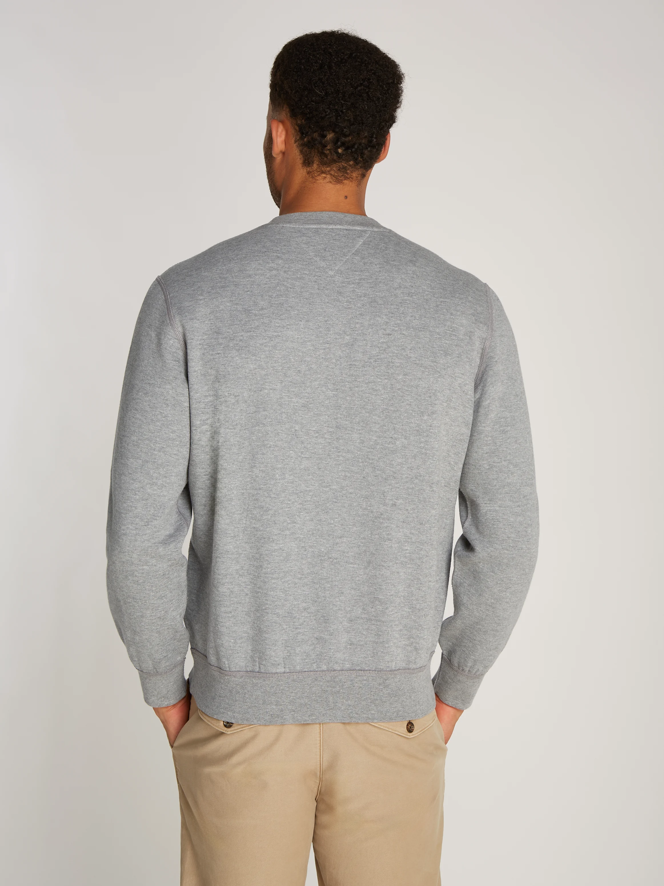 Sweat en coton mélangé | Gris