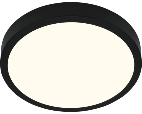 LED plafondlamp 24W 2900 lm 3000 K HxØ 5x38 cm Runa zwart