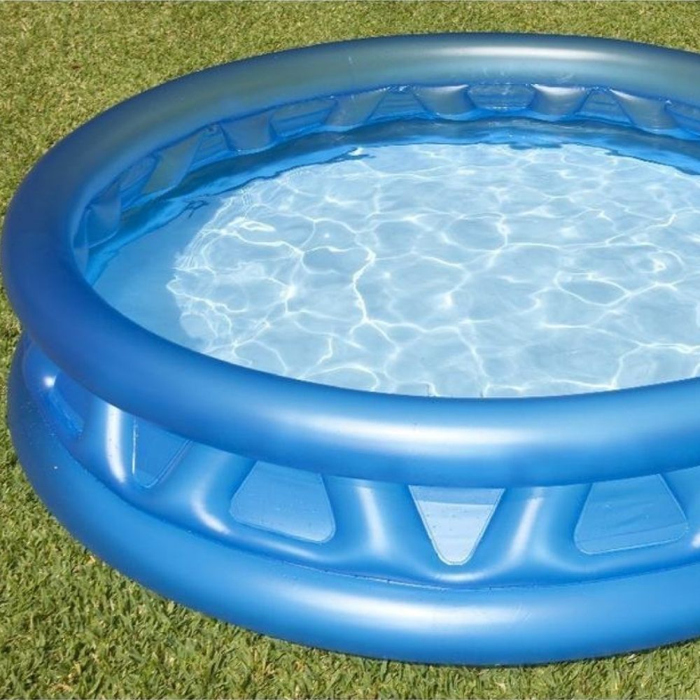 Intex blauw opblaasbaar zwembad