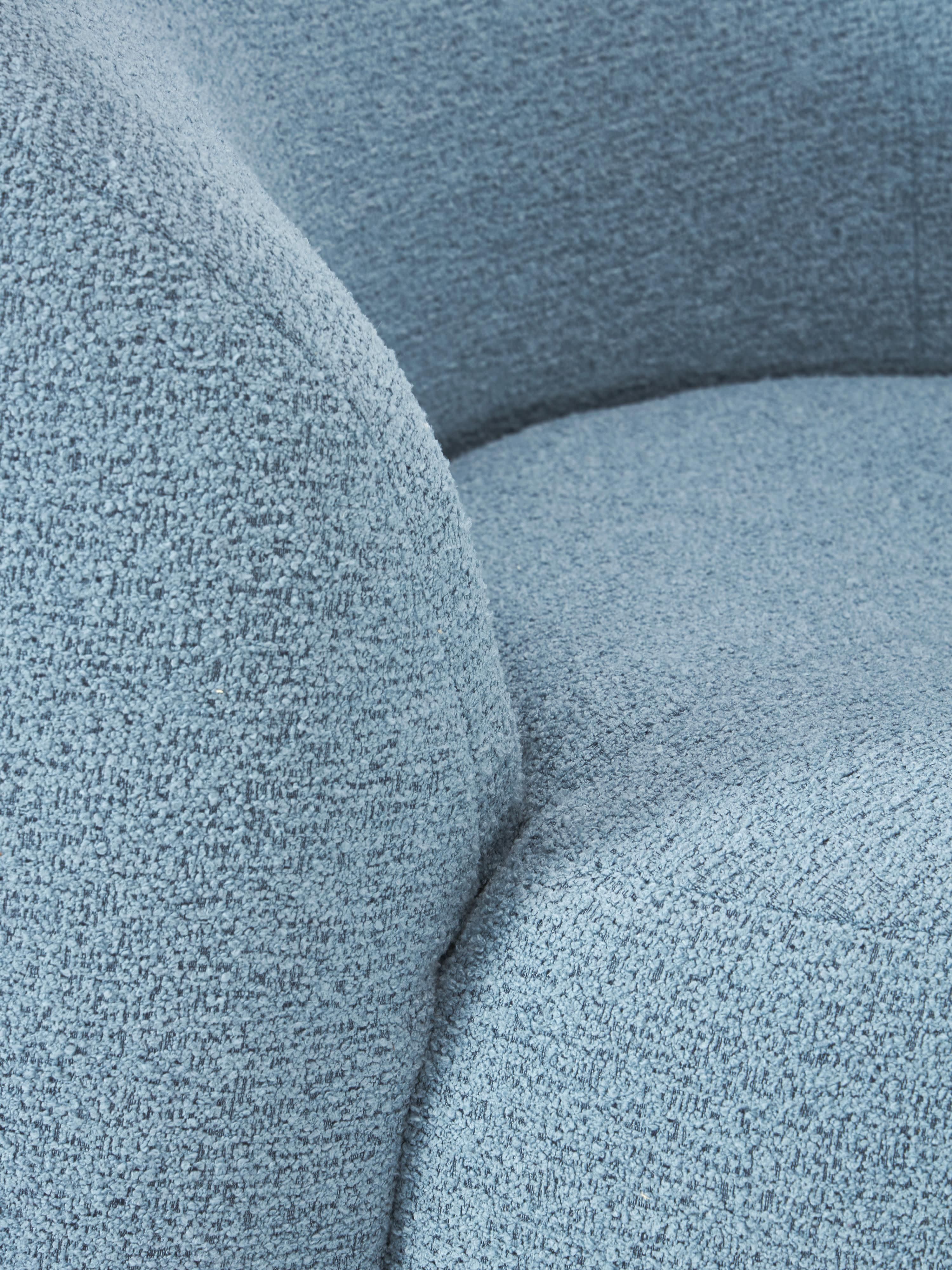 Bouclé loungefauteuil Fleur