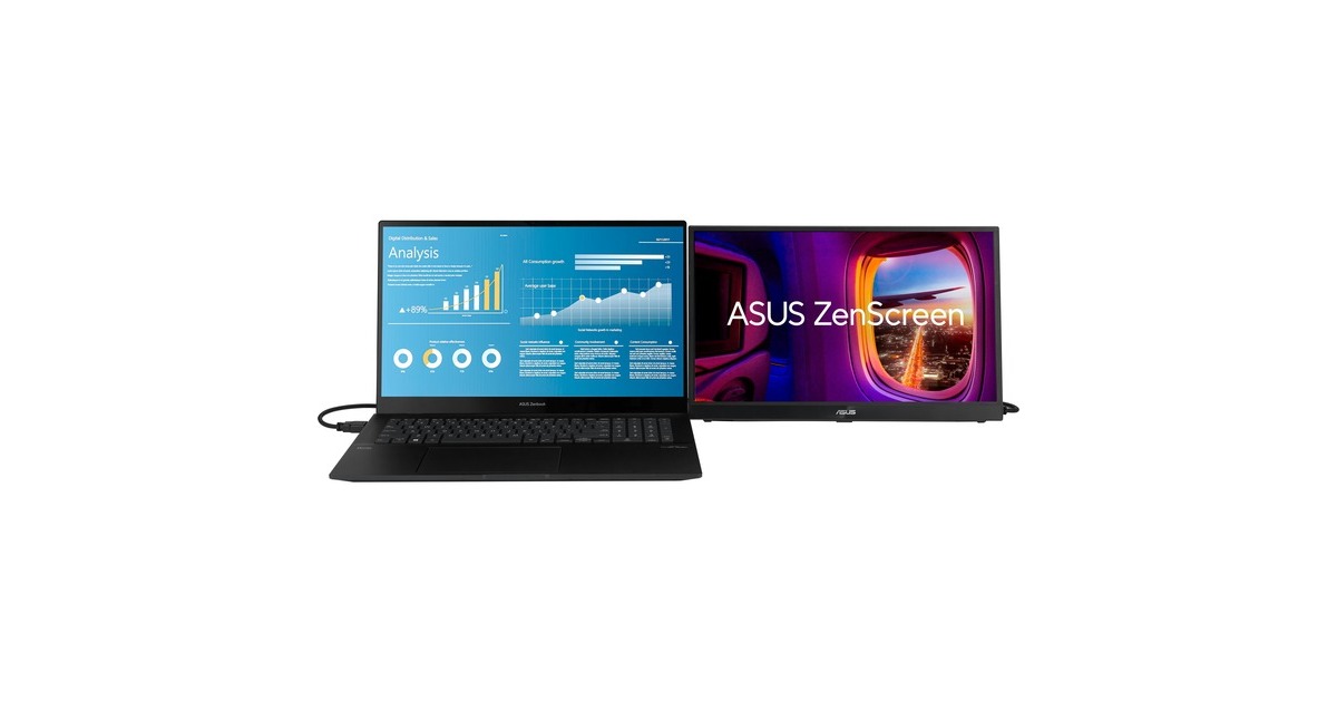 ASUSZenScreen MB17AHG Portable Monitor 17.3