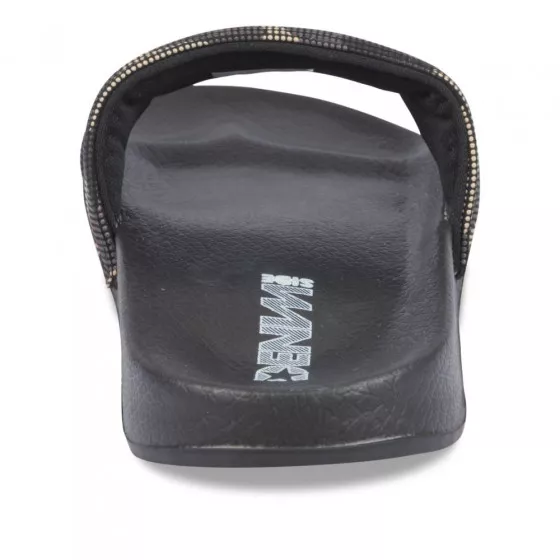 Claquettes NOIR DENIM SIDE
