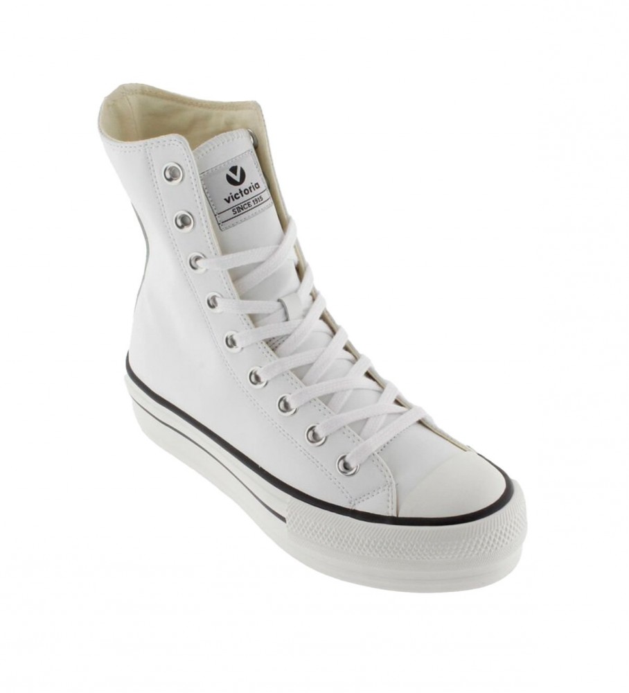 Tênis Victoria Double High Top Branco