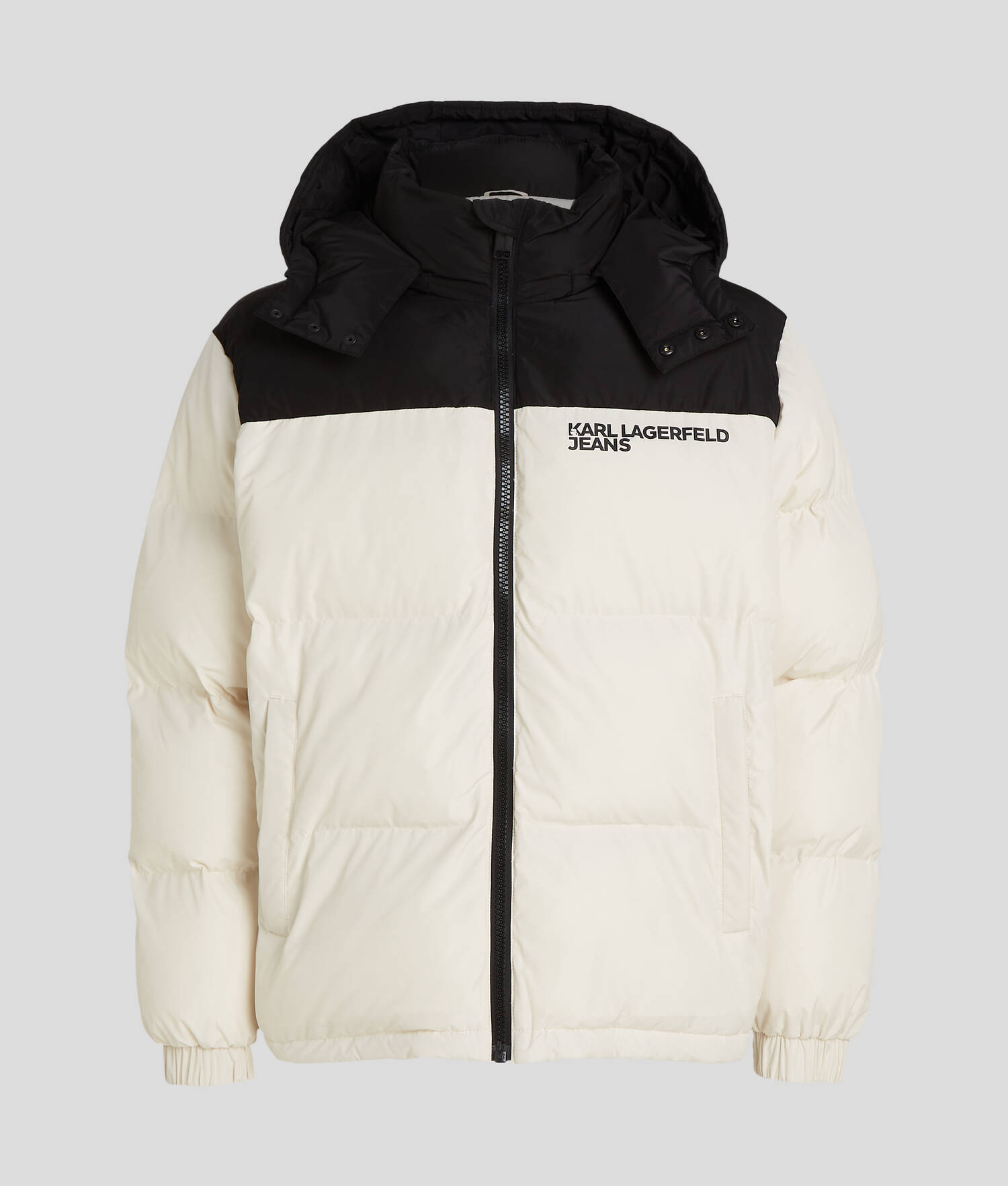 VESTE MATELASSÉE AVEC IMPRIMÉ COLOR BLOC KLJ