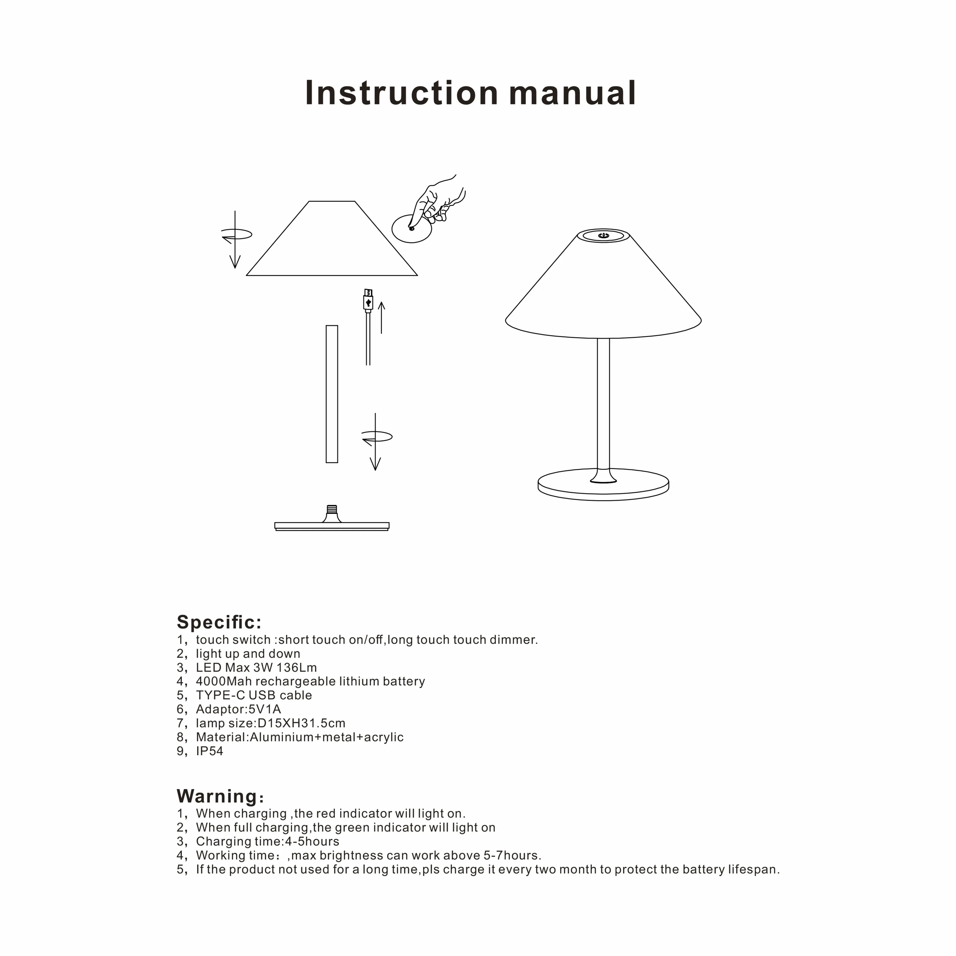 Halo Design Hygge Bordlampe