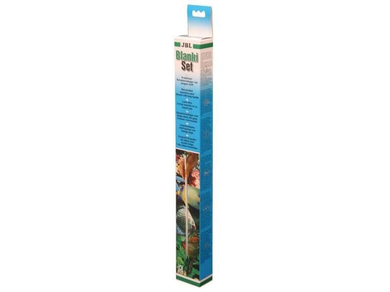 JBL Scheibenreiniger Blanki Set 45 cm Kratzfreier Aquarien-Scheibenreiniger mit Stiel