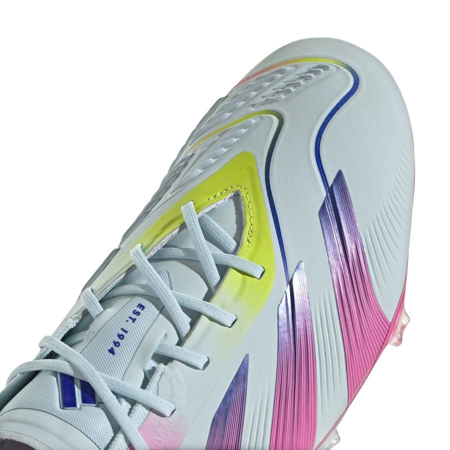 adidas Predator Elite FG Stellar Icon - Almost Blue/Lucid Pink/Jaune