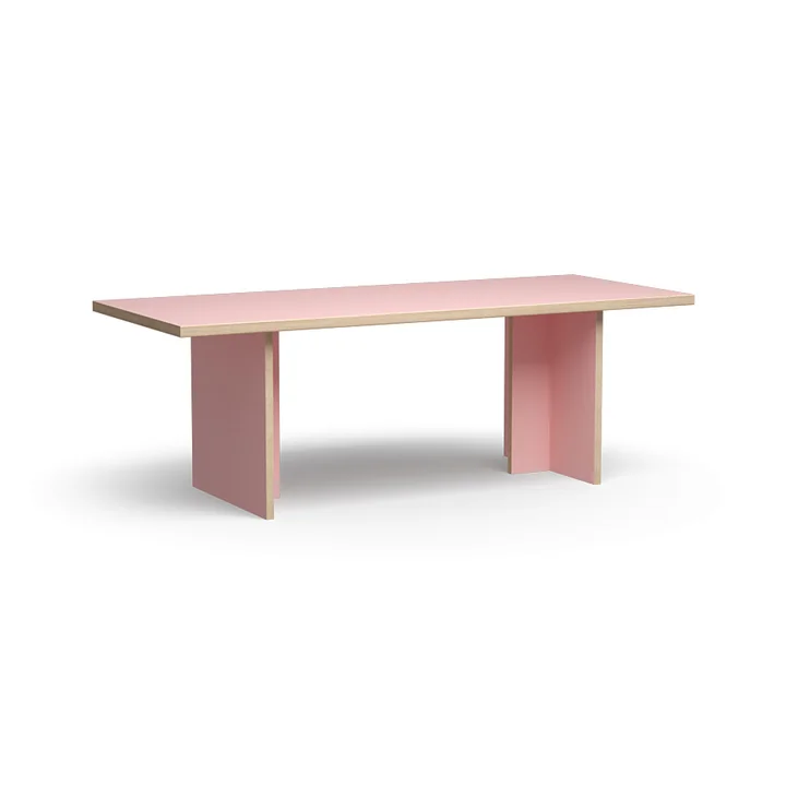 HKliving - Esstisch rechteckig, 220 cm, pink