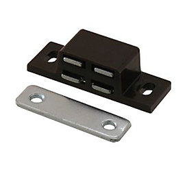2 loqueteaux Marron 4 kg entraxe 34