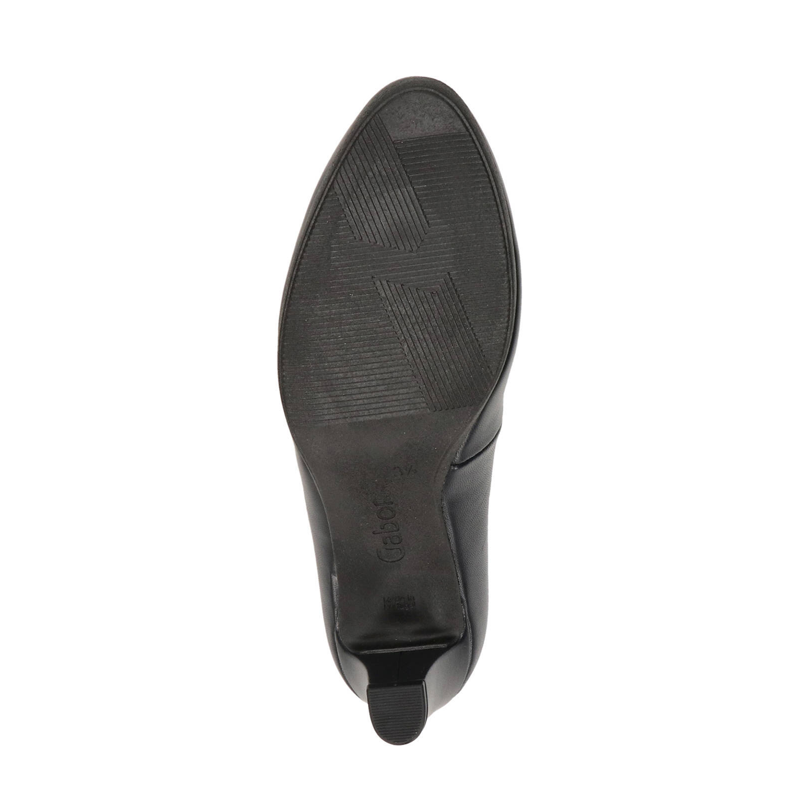 Gabor leren pumps zwart