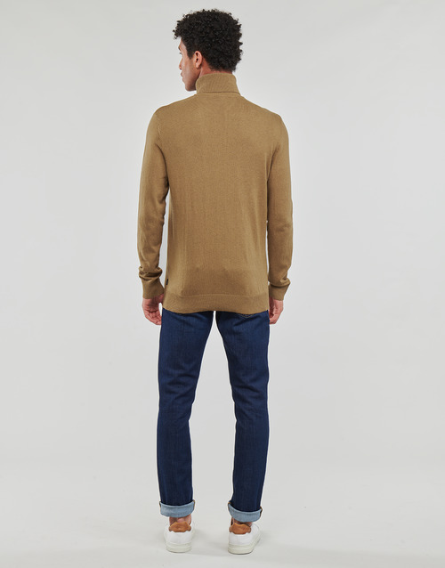 Jack & Jones - JJEEMIL KNIT ROLL NECK - Beige