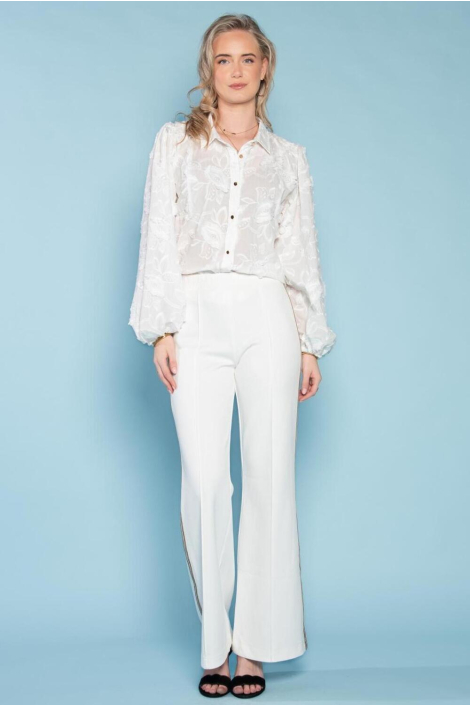 I-coni-K witte dames blouse