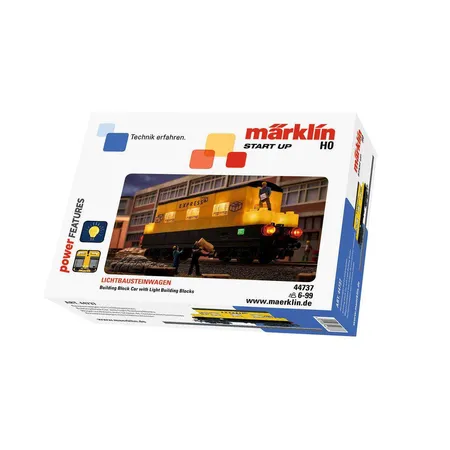 Märklin Start up - Bausteinwagen mit Lichtbausteinen