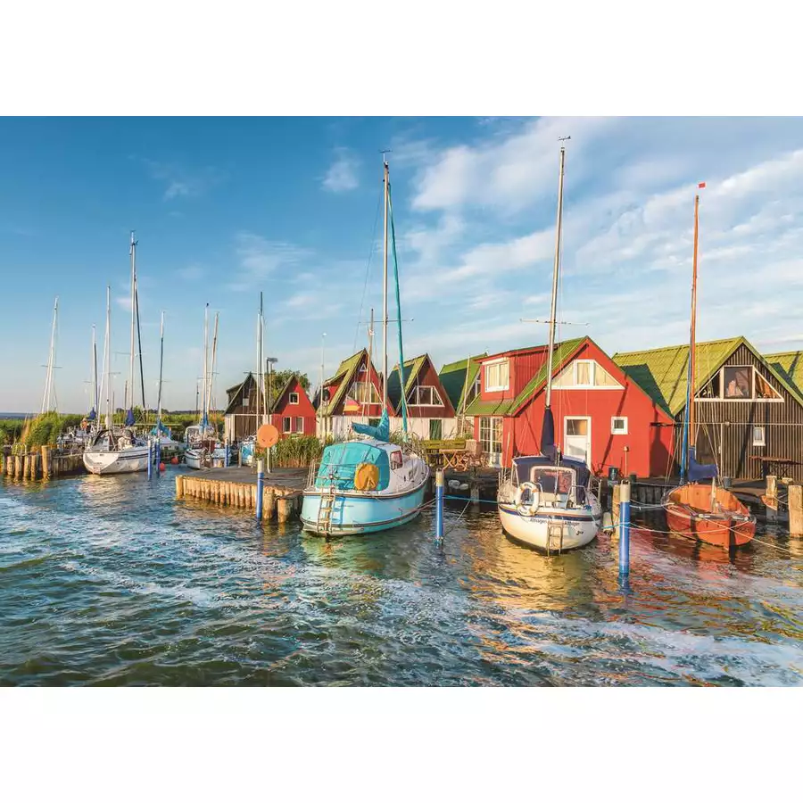Ravensburger Romantische Hafenwelt von Ahrenshoop bunt