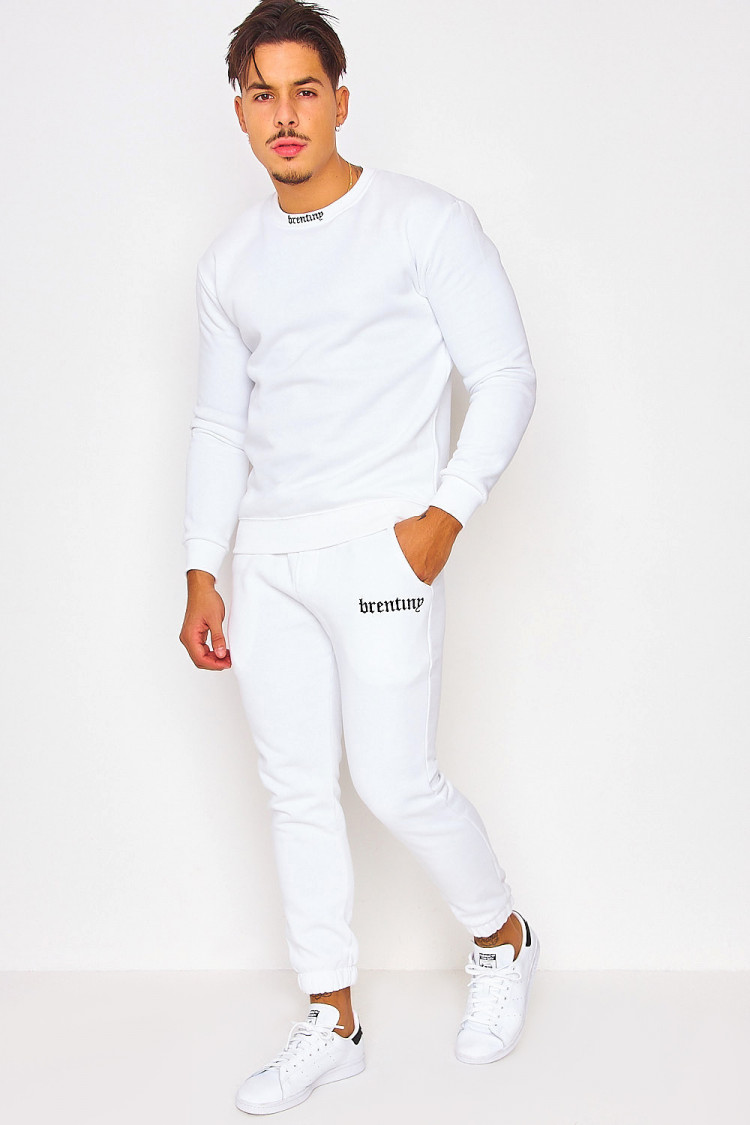 Pantalon de jogging blanc Brentiny