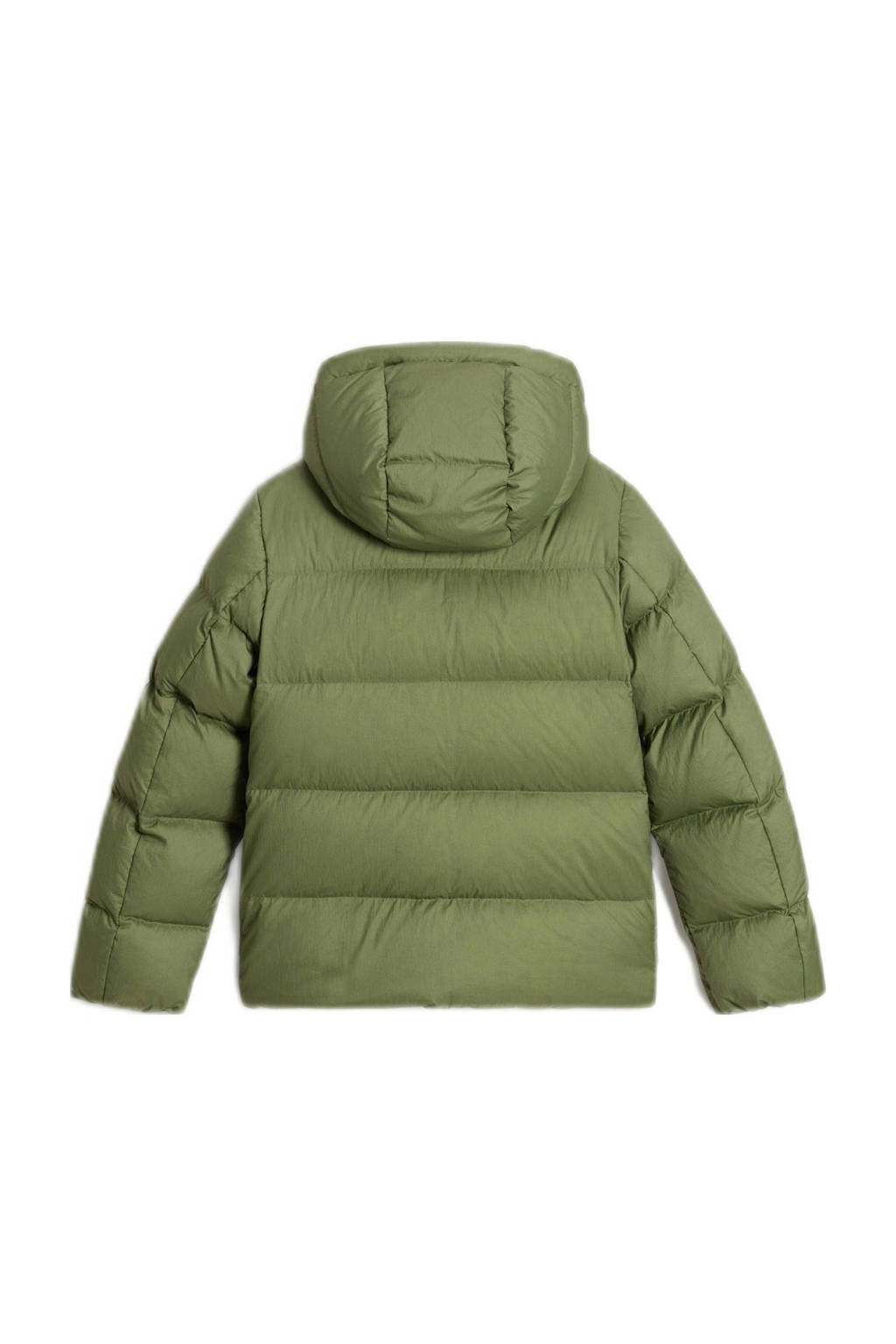 Woolrich gewatteerde jas groen