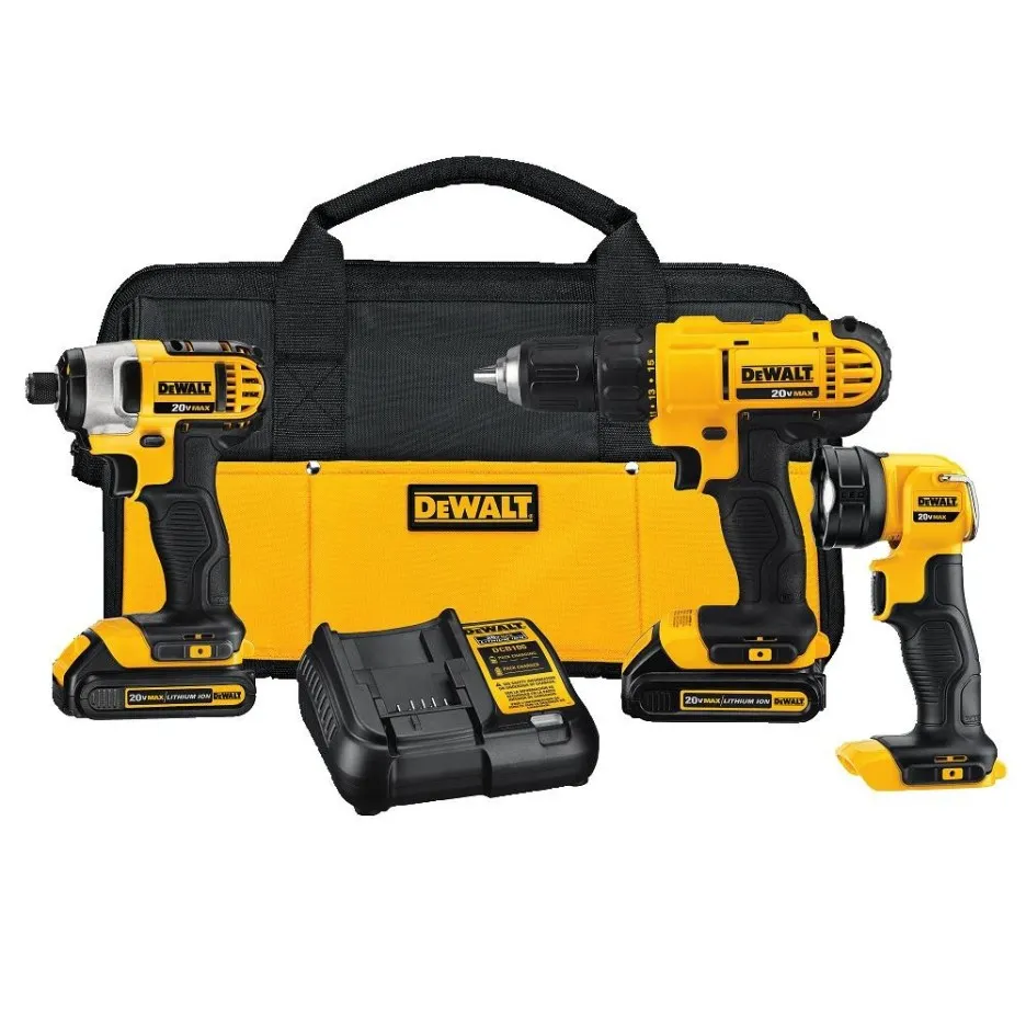 DCK340C2 20V Max* Lithium Ion 3-Tool Combo Kit