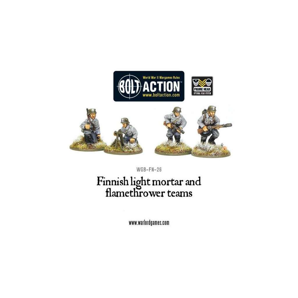 Bolt Action - Finnish Light Mortar & Flame Thrower