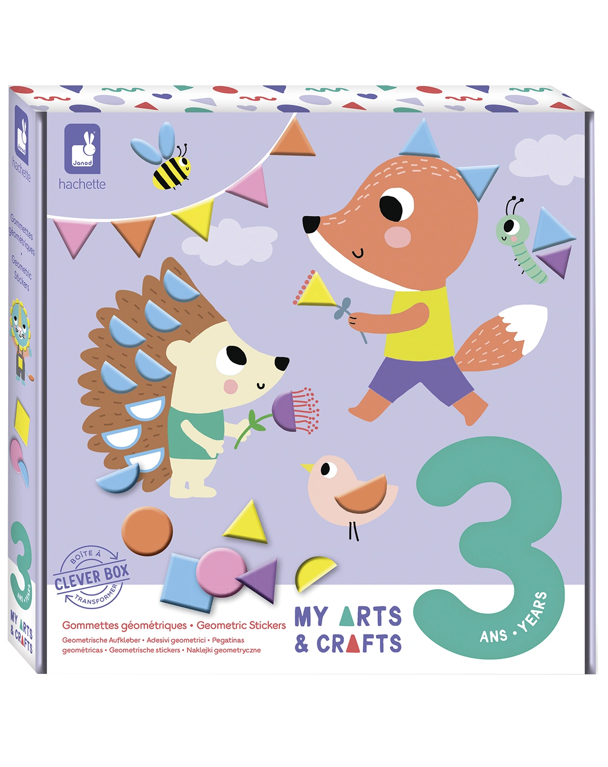Moosgummi-Set MY ARTS&CRAFTS - GEOMETRIE