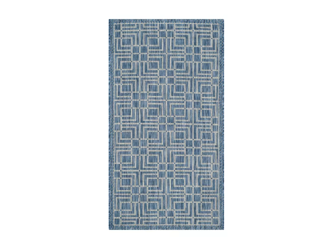 Tapis Navy & Grey 79 X 152 cm - Nantucket