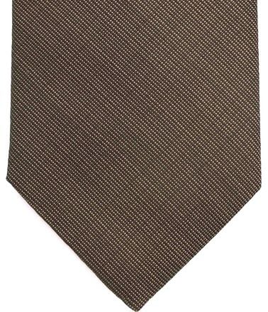 Stropdas Zijde Donkerbruin K82-1 K82-33 Uni Brown rt kopen