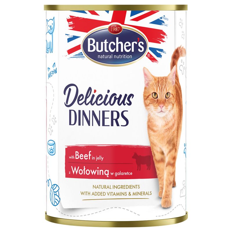 Lot Butcher's Delicious Dinners 48 x 400 g