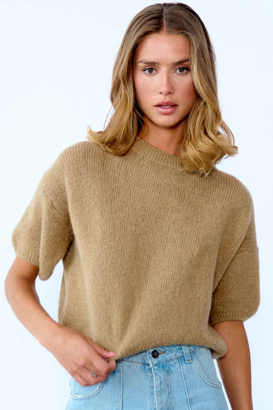 Noella Mimi Knit Jumper sand