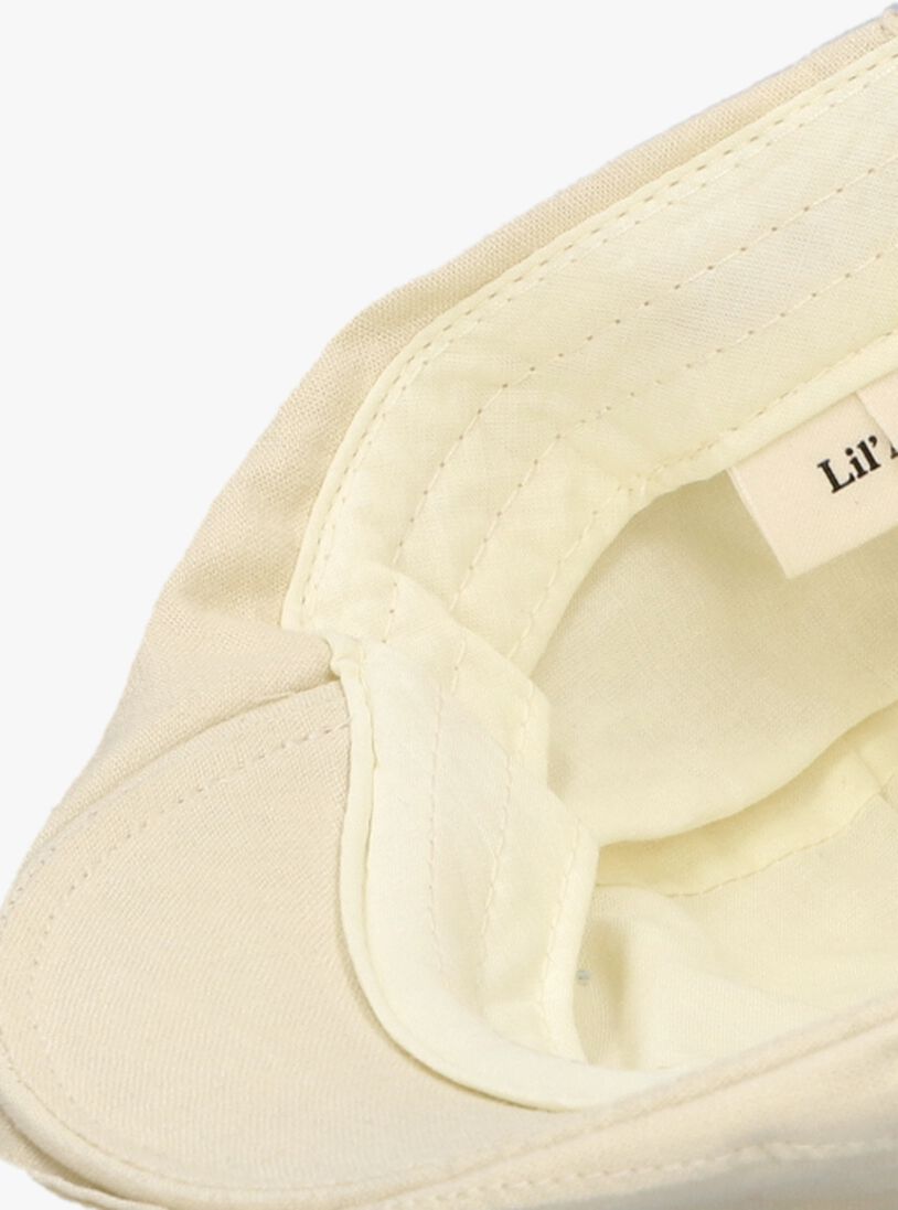 LIL\\' ATELIER gebroken wit lil' atelier hoed nmmfelix sixpence hat