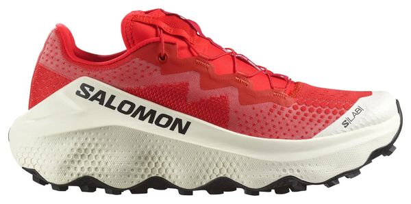 Chaussures Trail Salomon S/Lab Ultra Glide Rouge/Blanc Unisexe