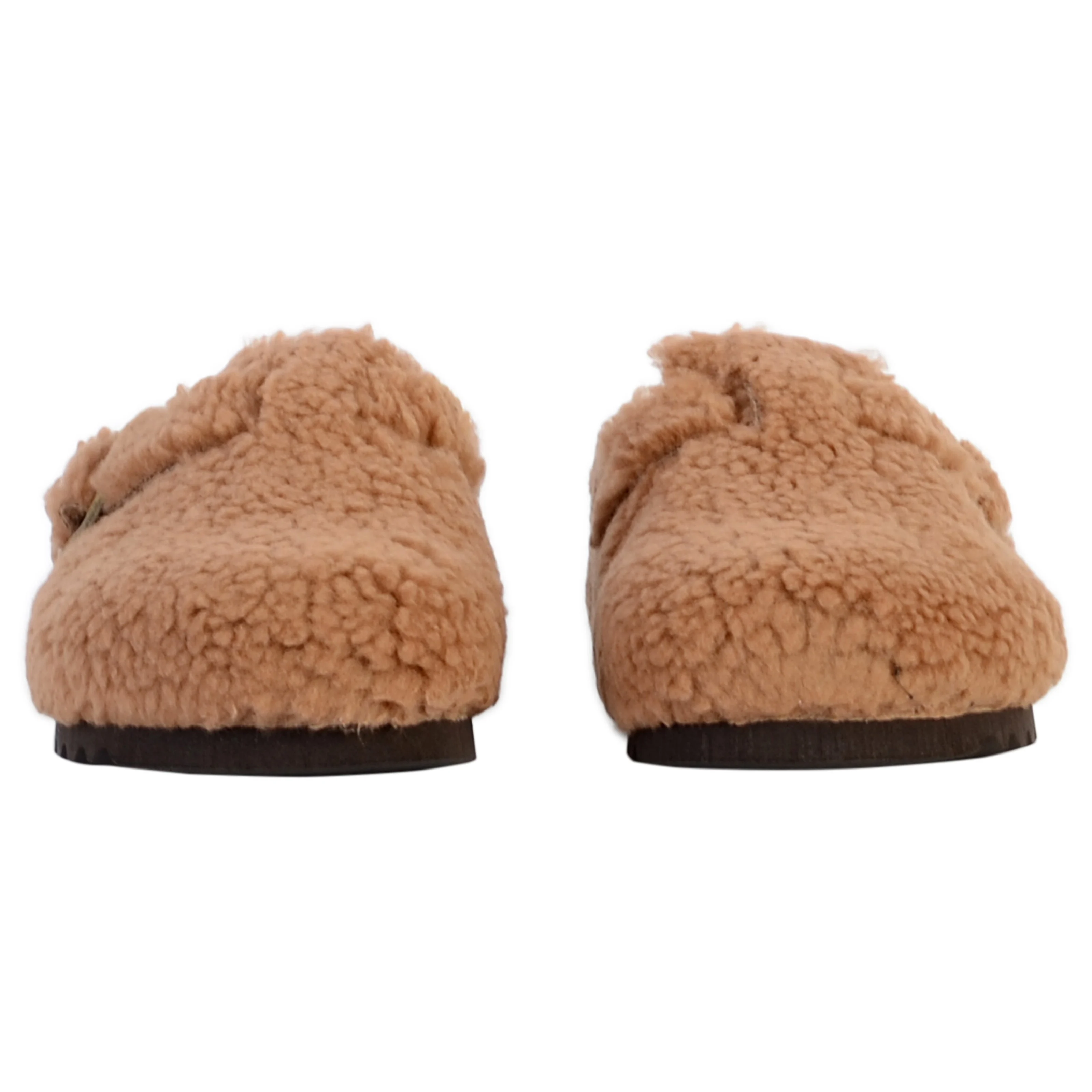 Mules cuirfae | Marron