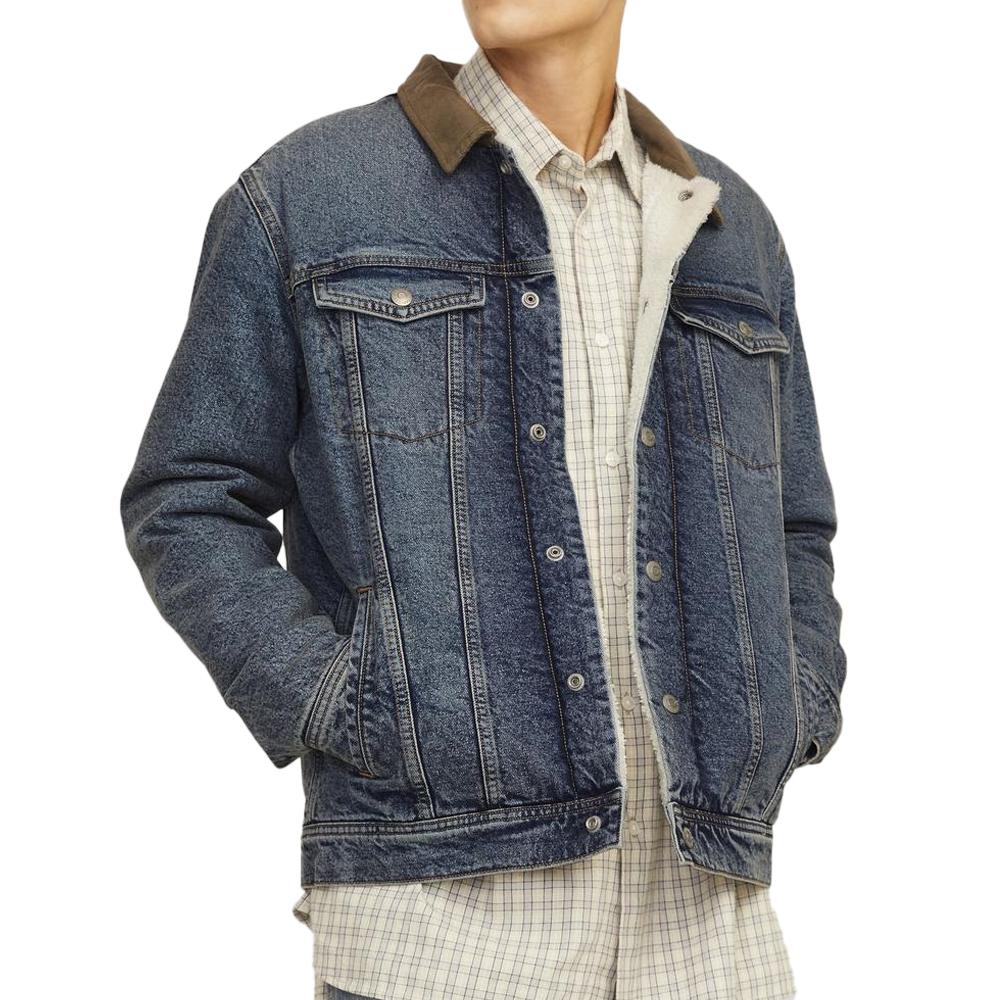 Jack & Jones Veste Bleu Homme Jack & Jones Jean