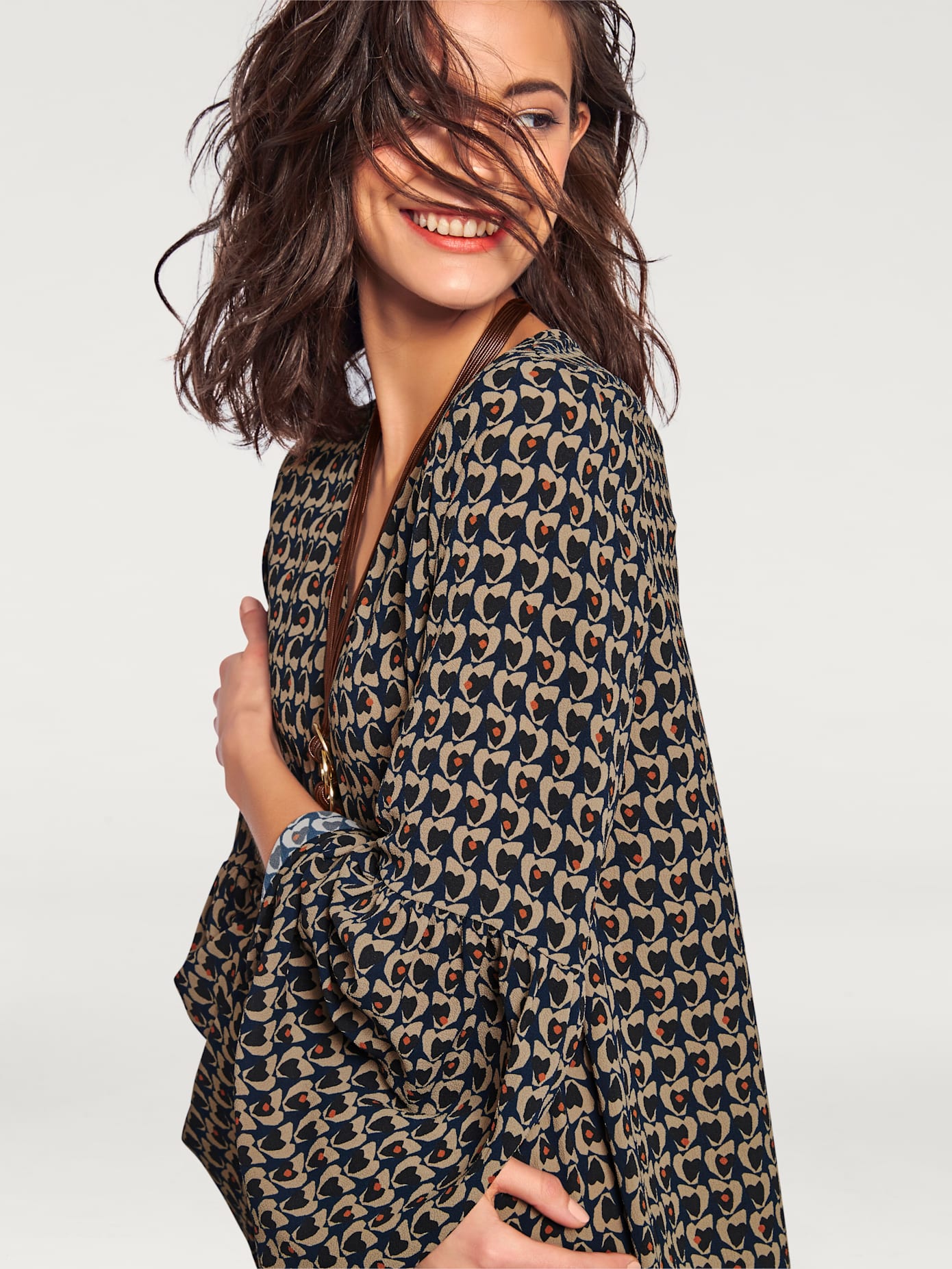 Robe imprimée imprimé tendance