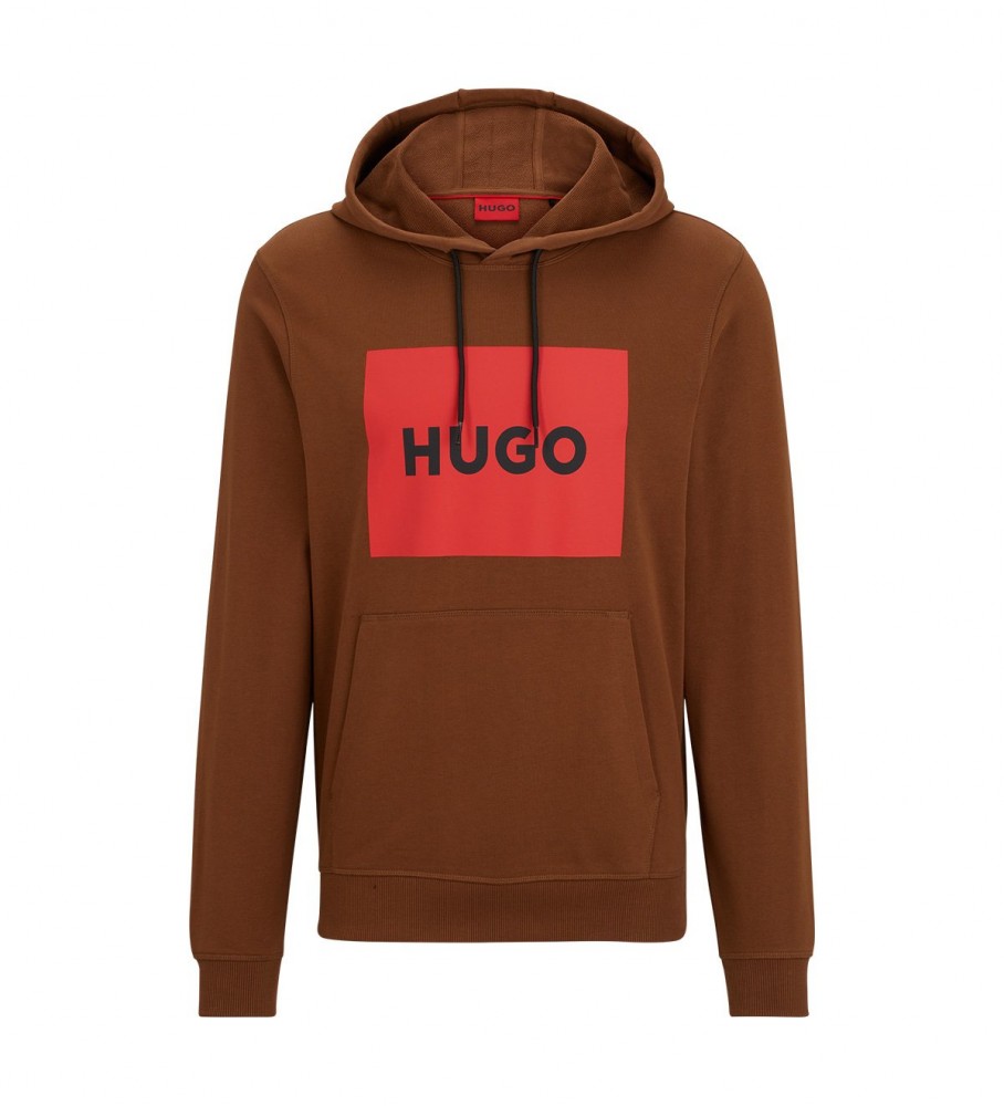 Moletom marrom HUGO Duratschi