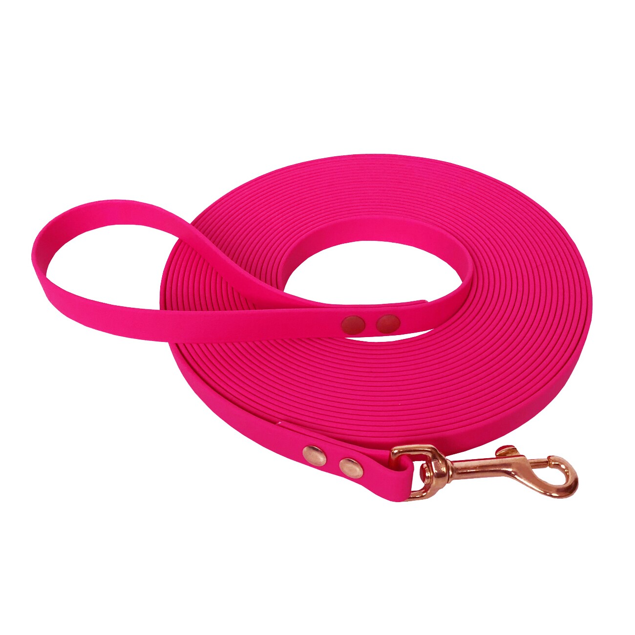 bio-leine 25-35 kg Schleppleine Biothane magentarot 3 m