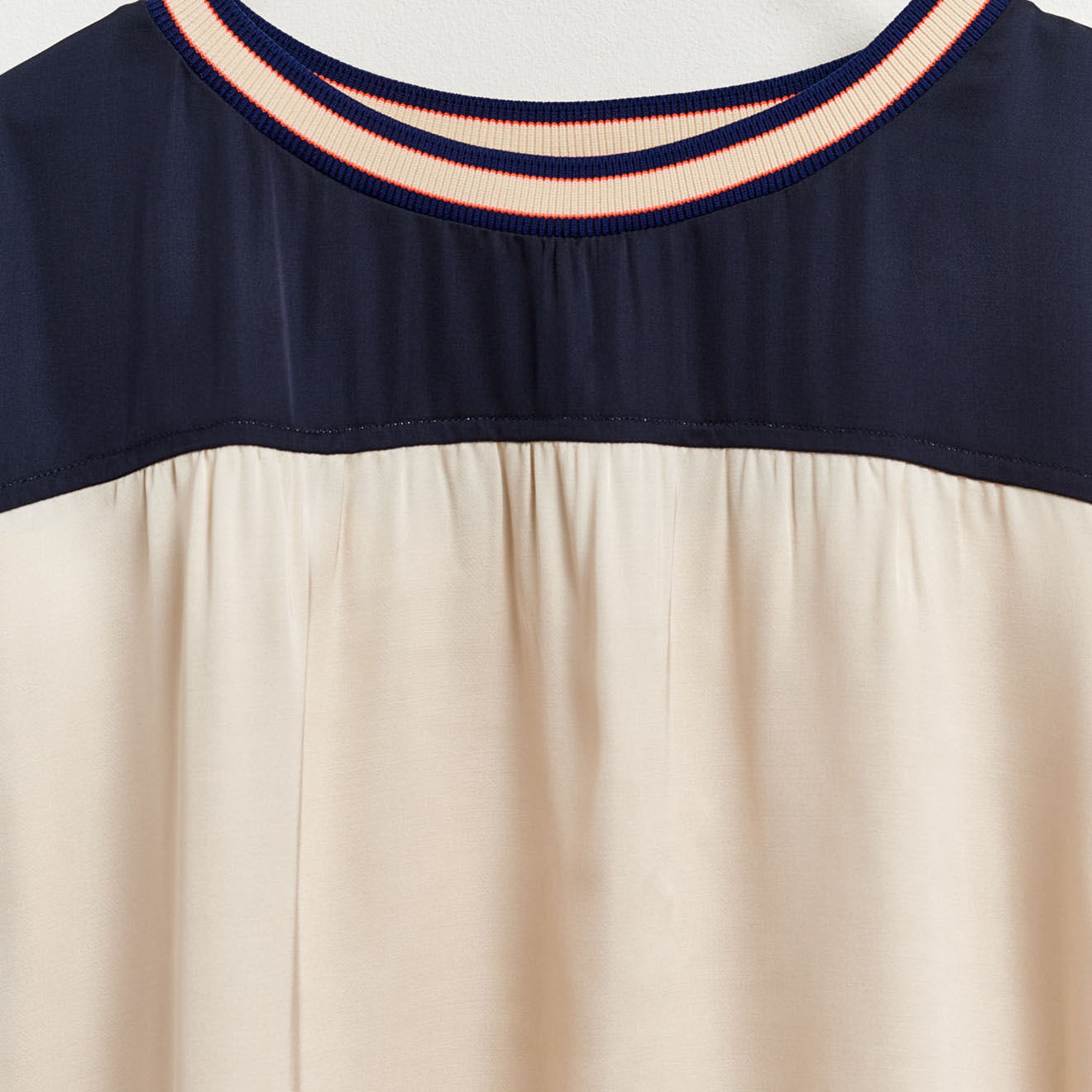Bellerose Blouse Astrid ample et fluide beige