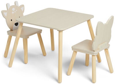 Cloudberry Castle Bord og Stoler, Deer & Fox