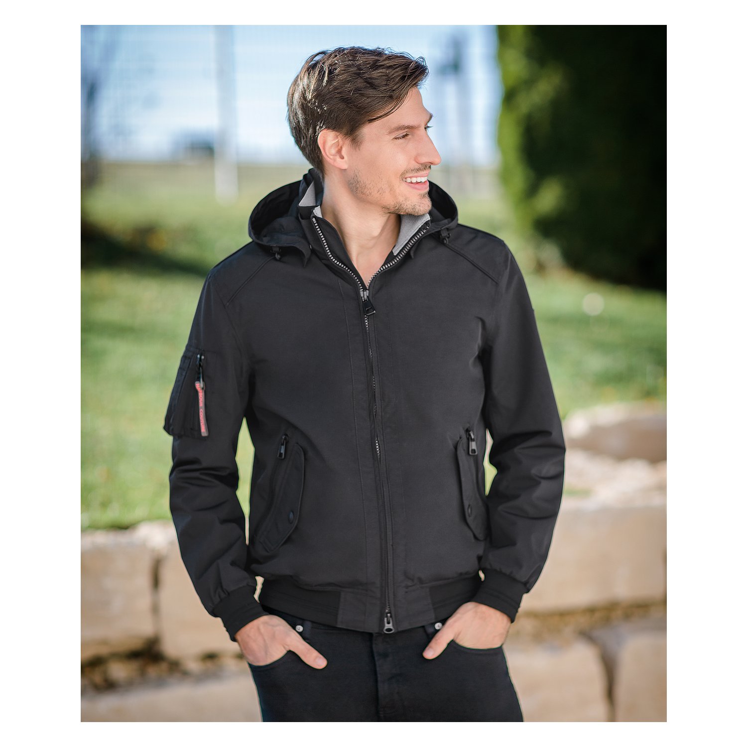 WELLENSTEYN Blouson Cicero - schwarz