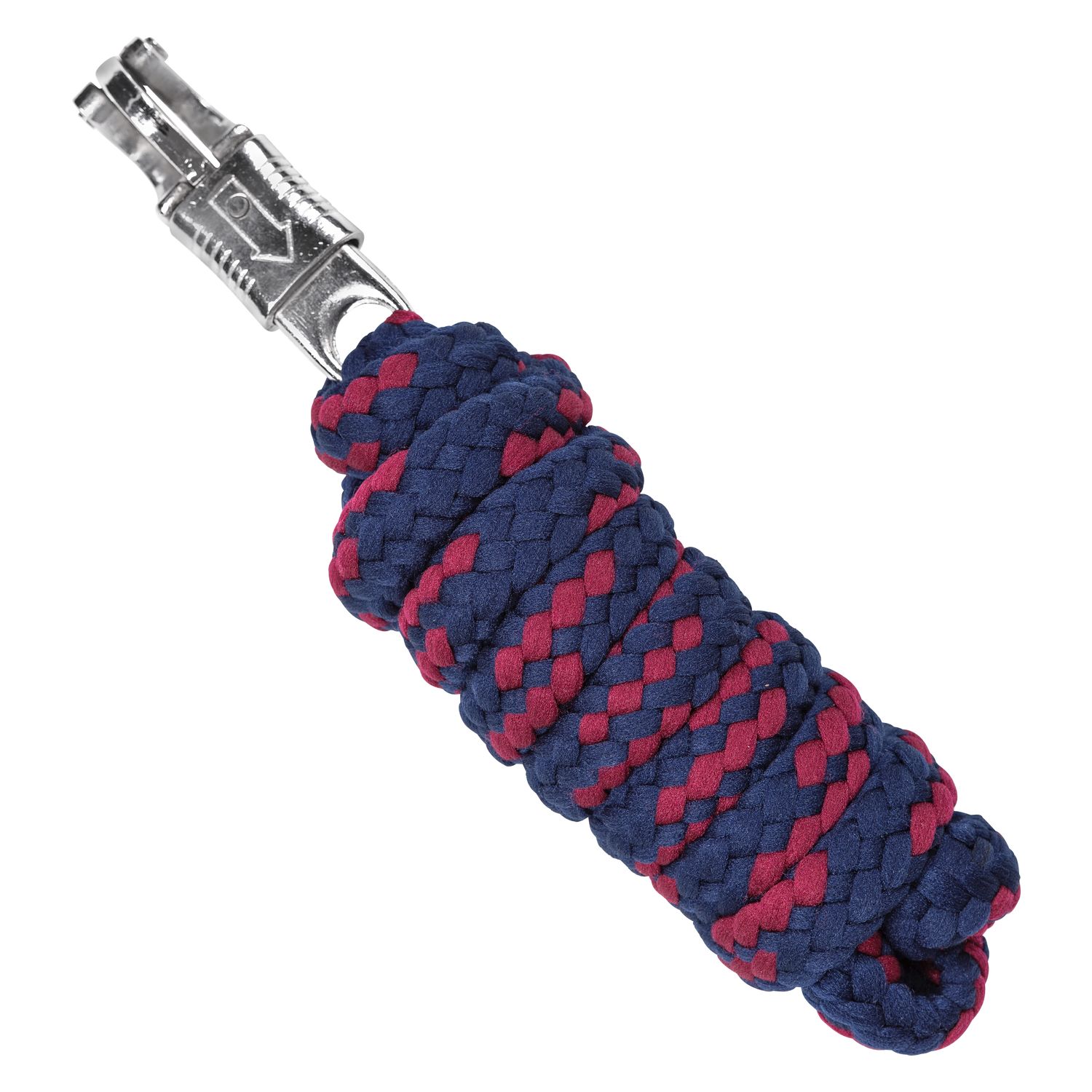 Führ- und Anbindestrick Monterrey  - navy/berry - 2.2 m