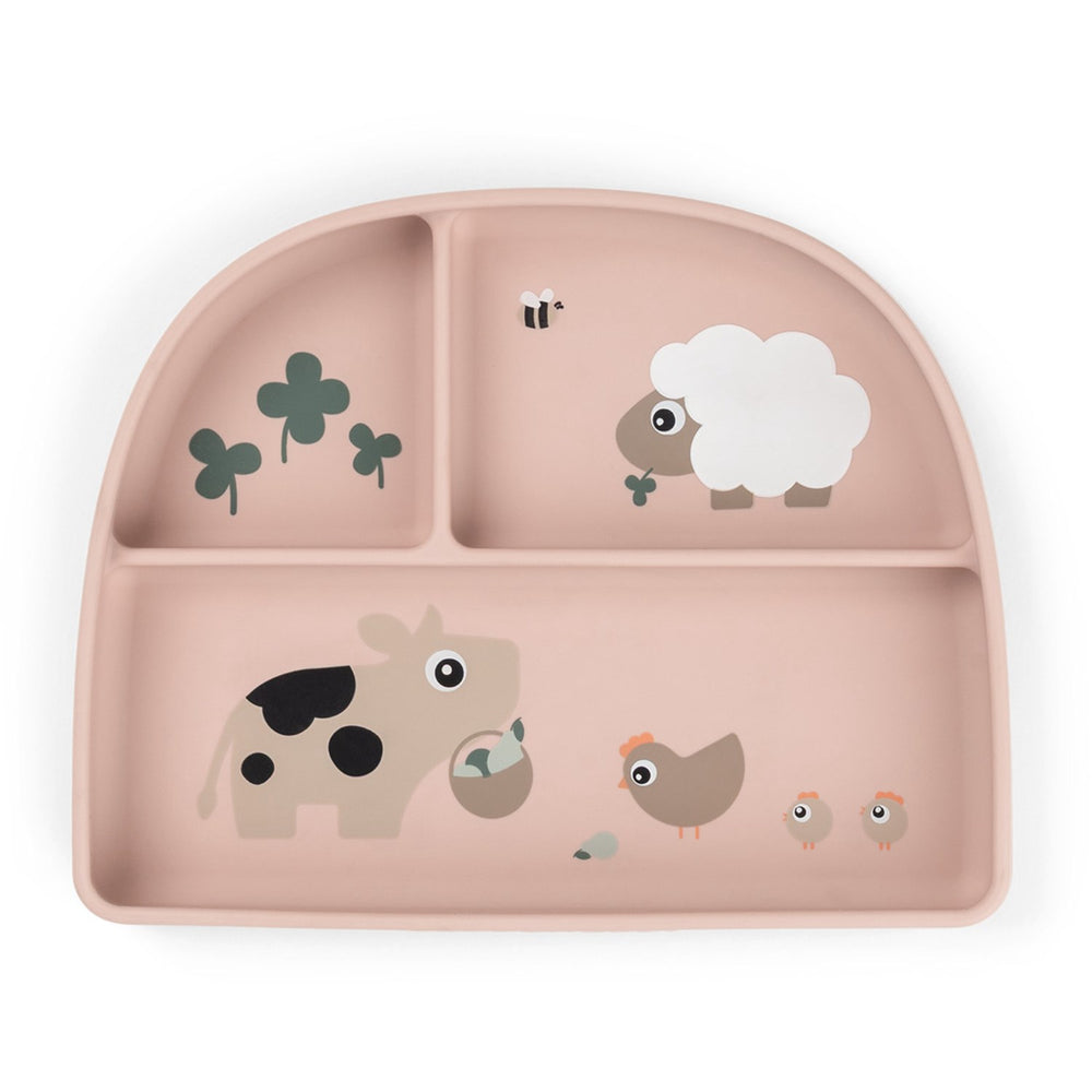 Køb DonebyDeer Tiny Farm Powder Stick&Stay Inddelt Tallerken