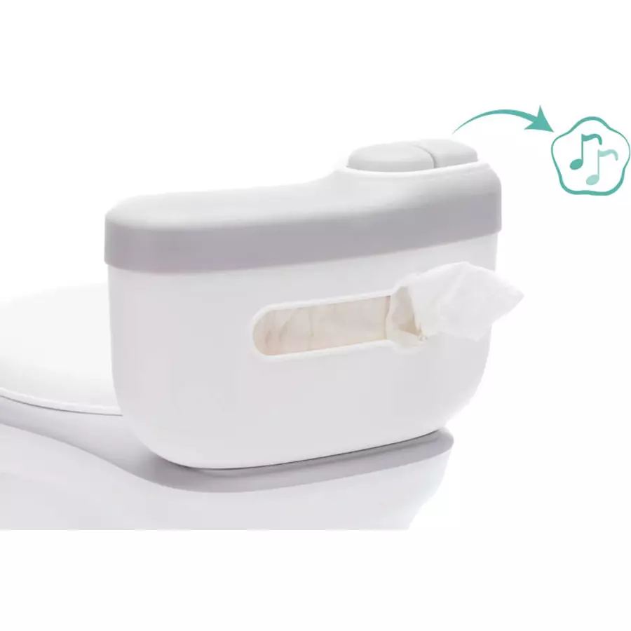 fillikid Töpfchen Mini Toilette Marlin grau  weiß