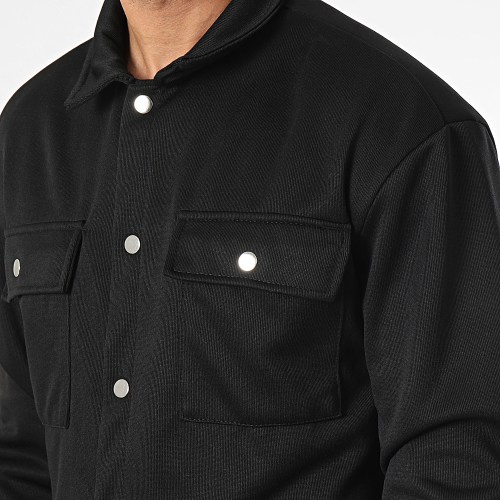 Ensemble Surchemise Et Pantalon Jogging Noir