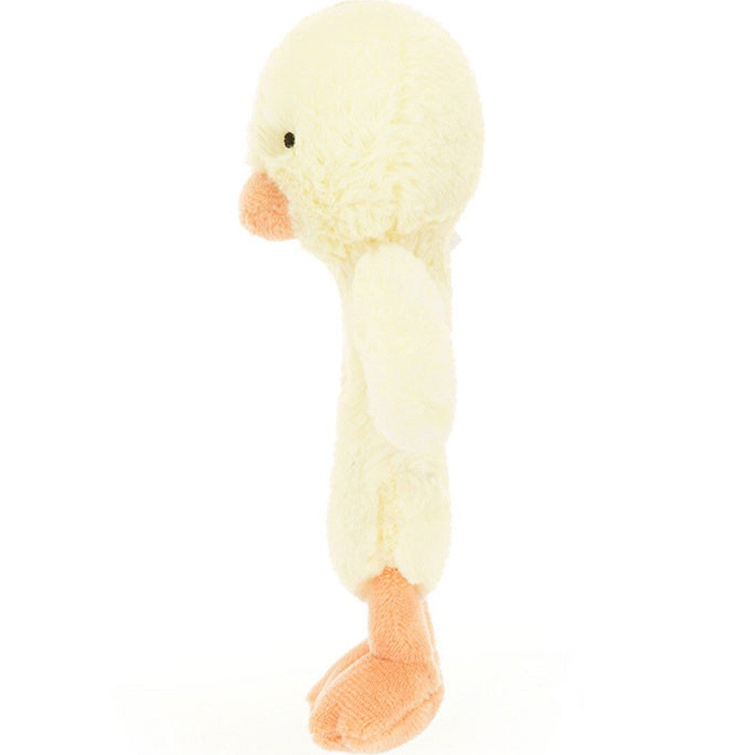 Jellycat rammelaar bashful eendje - 18 cm