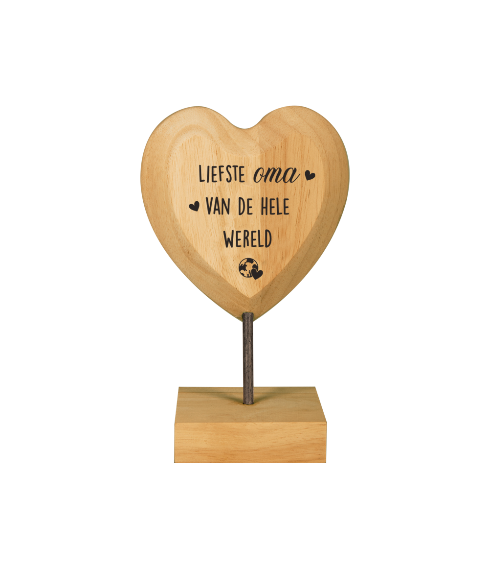 Houten Hart Oma