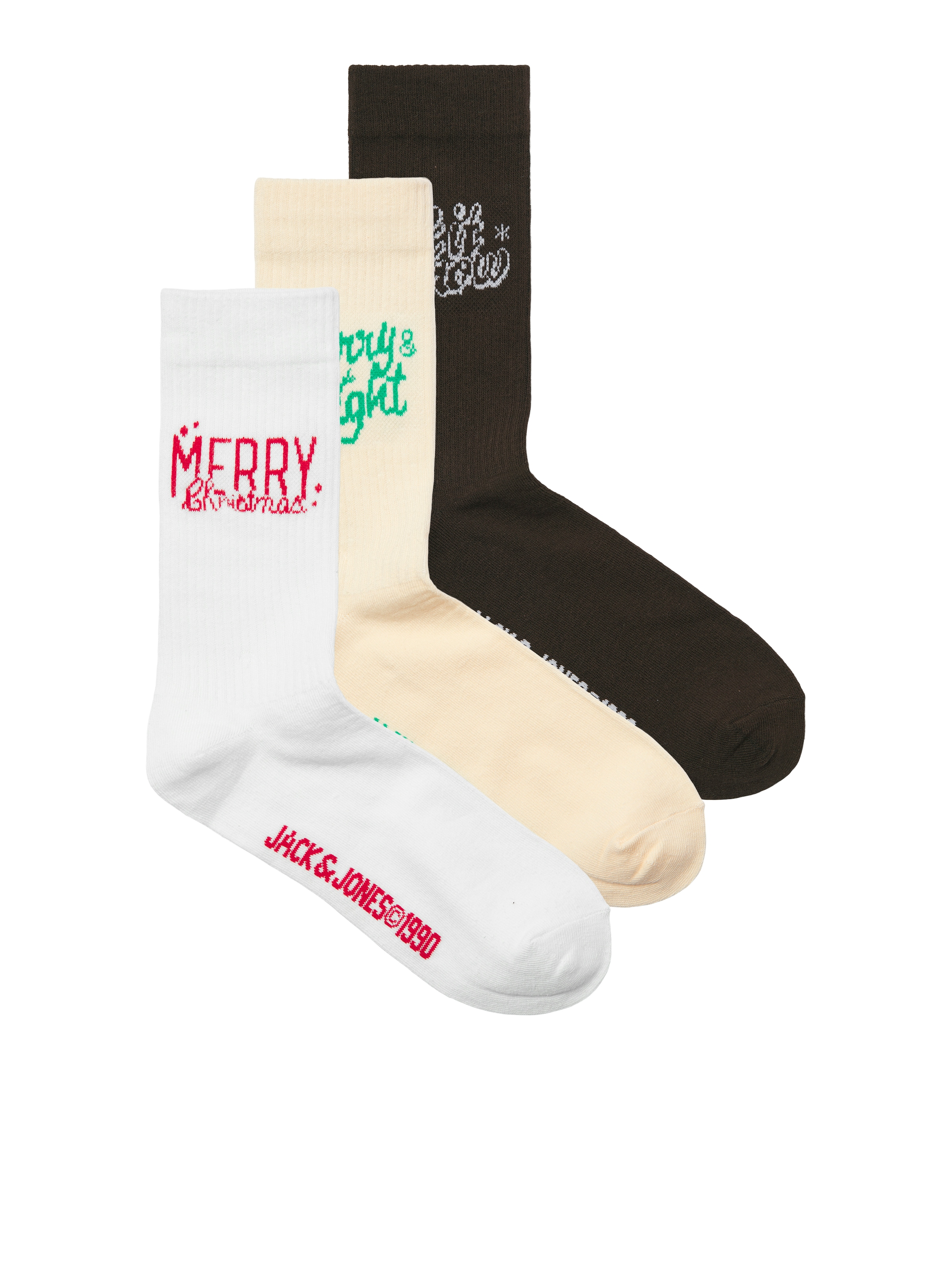 Jack & Jones Freizeitsocken »JACMERRY TENNIS SOCKS 3 PACK« Packung, 3 Paar tlg.
