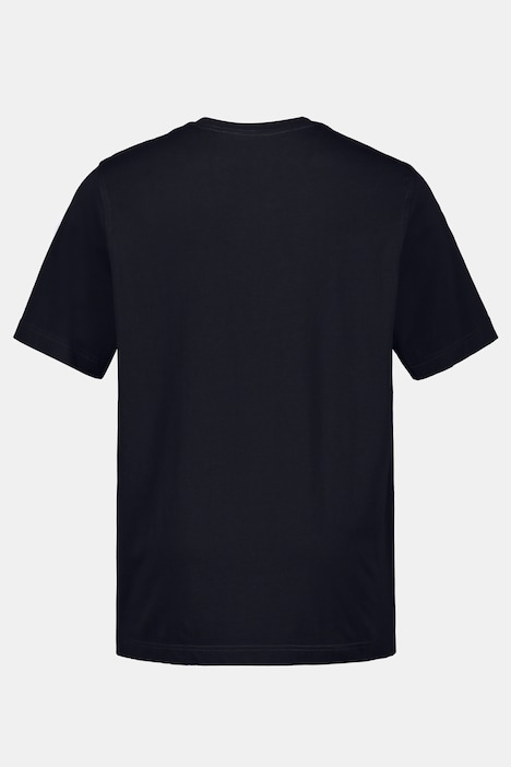 T-Shirt, Basic, Rundhals, gekämmte Baumwolle, bis 8XL