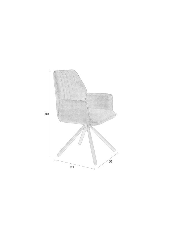 ARMCHAIR JAMIE RUST