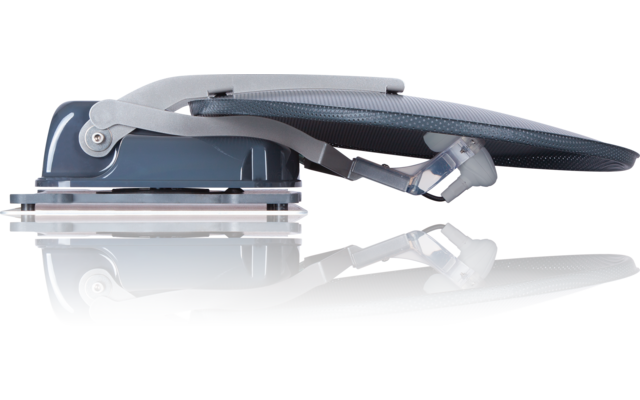 Alden Onelight@ 60 HD EVO vollautomatische Satellitenanlage Platinium inklusive LTE Antenne und A.I.O. Smart TV mit integrierter Antennensteuerung